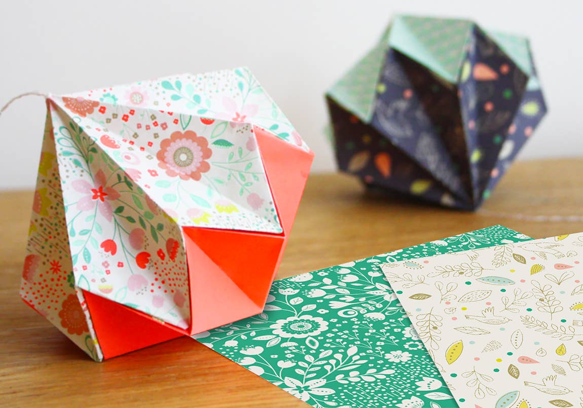 Origami kit - Green by Mon Petit Art