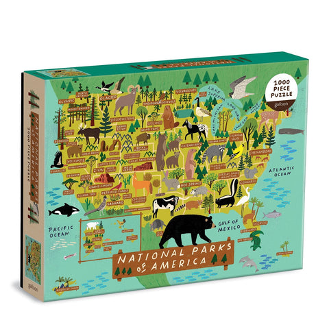 National Parks of America 1000 Piece Jigsaw Puzzle