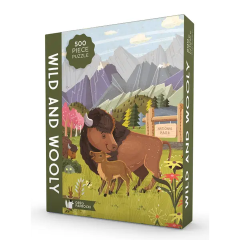 Wild and Wooly Puzzle 500 Piece