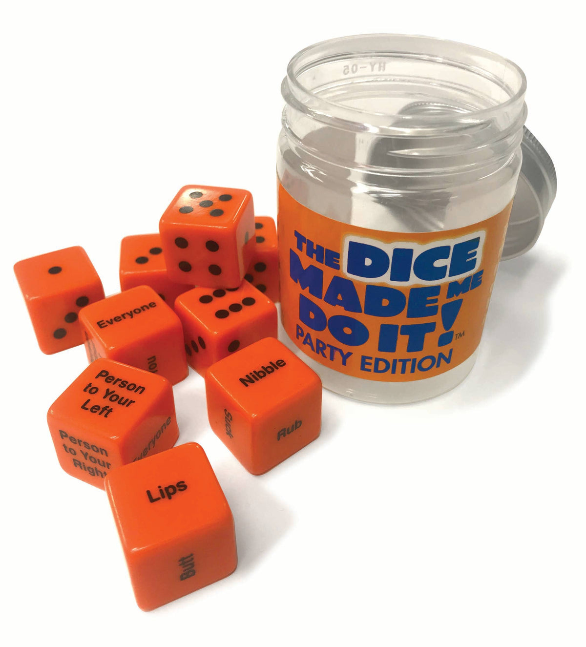 The Dice Made Me Do It! Party Dice game for Adults