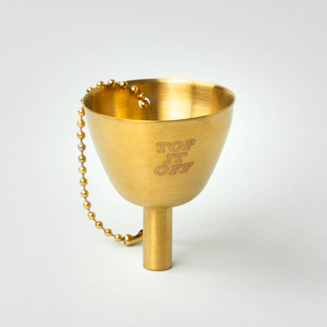 Gold Flask Funnel