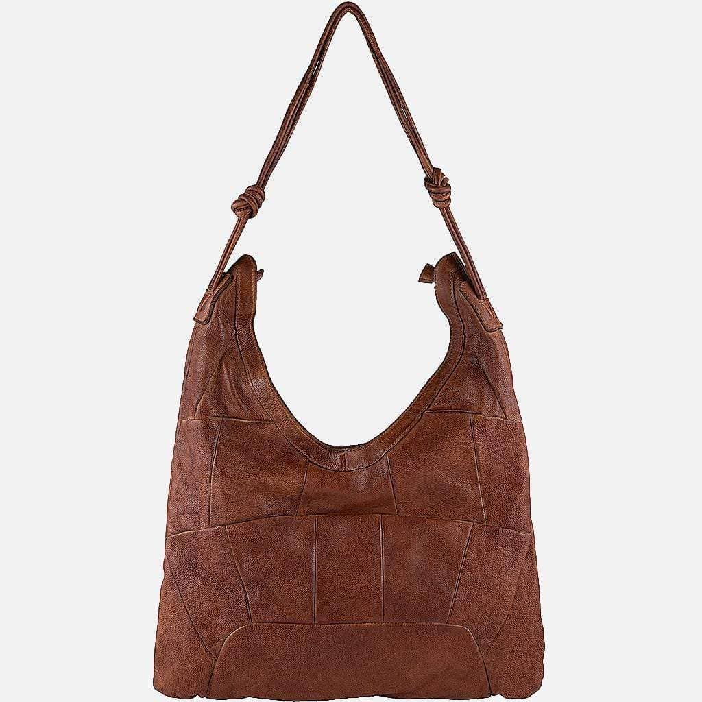 5082 Baron | Leather Patchwork Hobo Shopper Bag