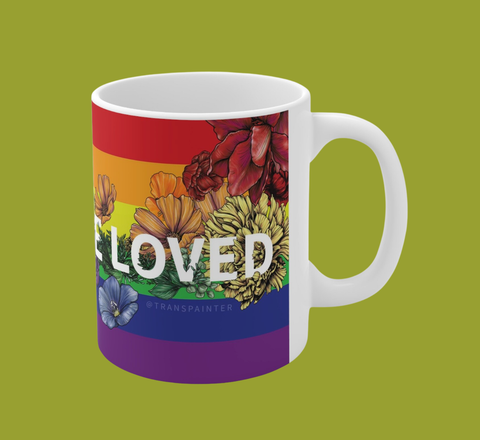 You Are Loved Mug - LGBTQ Pride Progress Prode Mug