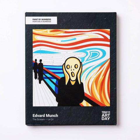 Paint by Numbers Kit - Edvard Munch - Scream