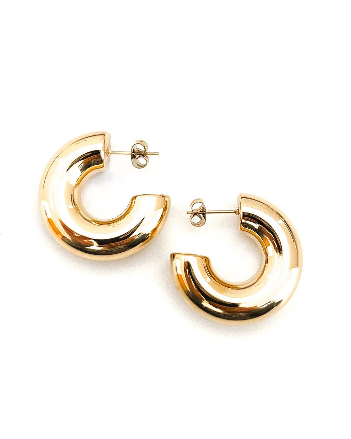 Eldon Hoop Earrings || GOLD